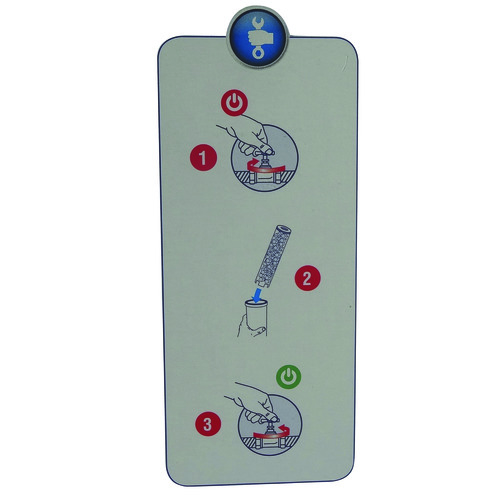 Cartouche filtre à eau - anticalcaire, polyphosphate, durée 6 mois - Aquawater